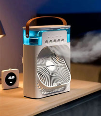 Ventilador humidificador de nebulización